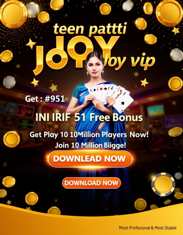 Teen Patti Joy Vip Banner